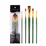 5tk/komplekt Nailonvillane akr&uuml;&uuml;lpintsel &Otilde;limaalipintsel &Otilde;liv&auml;rvi pintsel