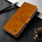 Luksuslik pehmest nahast rahakoti&uuml;mbris Samsung Galaxy A54 A14 A04S A33 A53 S21 S22 S23 Ultra Xiaomi Redmi Note 12 iPhone 14 13 12 11 Pro Max Flip Cover jaoks For Samsung Galaxy A04S kollane