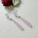 Pinkdudu Simple Light Color Style Opal Resin Drop K&otilde;rvar&otilde;ngad Retro Creative Temperament K&otilde;rvar&otilde;nga Klambrid Naistele Ehted PD1557