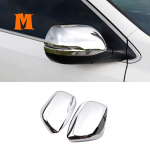 for Honda CR-V CRV ABS Chrome 2013-15 16 17 2018 Accessories Car Side Door Rearview Turning Mirror Styling Frame Cover Trim Chrome mirror 1 gray
