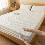 3 TK A-klassi emale ja lapsele m&otilde;eldud &uuml;leni puuvillane voodi Bonin s&uuml;gis- ja talvine &uuml;hev&auml;rviline voodikate 90cmx200cm 3PCS sinine