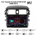 Toyota Corolla E140 E150 2006-2013 jaoks koos nupu nupuga Android autoraadio multimeediumipleier Navigatsioon stereo GPS 2 Din Carplay 2+32GB 1+16GB