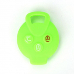 Silikoonist auto v&otilde;tme&uuml;mbrise kaugjuhtimiskate Mercedes Benz Smart 451 Chiave Roadster Crossblade Fortwo Roadster K Forfour tarvikutele roheline