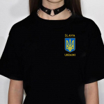Ucraina Ucrania Ukraina T-s&auml;rk Naiste Jaapani T-s&auml;rgid T&uuml;drukud Jaapani koomiksid Anime riided S