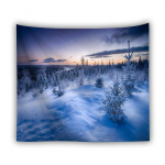 J&otilde;ulude lumemaastik Vanker Gobel&auml;&auml;n Seinaripp Maastikukunst Lihtne seinavaip Magamistuba Elutuba Kodukaunistus Sisustus 95x73cm