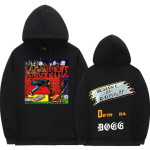 R&auml;ppar Snoop Dogg Huppar 1933 Olge ettevaatlik Koera Koerastiil Muusikaalbum Kapuutsiga Dressipluusid Unisex'i Vintage Hip Hop Pullover Streetwear S black