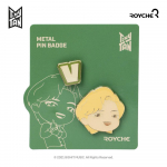 BTS (BangTan Boys)  TinyTan Dynamite Pin Badge metallist t&uuml;&uuml;p, ametlik, originaalne, autentne, K-POP, iidol