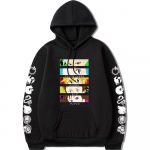 Uus koomiks Seitse surmapattu Tr&uuml;kiga kapuuts, pikkade varrukatega vabaaja multifilmiprintiga kapuuts Anime kapuutsid T&auml;navar&otilde;ivad S