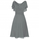(Dida) Naiste pidulik pulmaline pruutneitsi k&otilde;rge v&ouml;&ouml;kohaga peokleit ballile M
