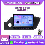 10-tolline Kia Rio 4 IV FB 2020-2021 jaoks koos nupunupuga autoraadio Multimeedia Carplay 2D stereoheli Android Video 2+32GB