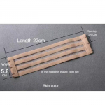 Aluspesu pikendatud kolmerealine Fish Wire Hook l&auml;bipaistev rinnahoidja universaalsete pikendatud Invisible rinnahoidja tarvikutega