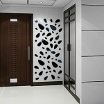 12 tk 3D peegliga eemaldatav seinakleebis elutuppa magamistoa teleri taustapeegli seinamaaling Kaasaegse kunsti DIY kodukaunistus 1Set(12Pcs)