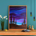 5D DIY Teemantmaal Kummaline metsaristpiste komplekt Mosaiik Teemanttikandid Roos T&auml;isringi kandiline puur Kodukaunistus Round 30x40cm