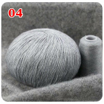 50+20g/komplekt Knitting Yarn Ball Baby K&auml;sitsi kootud ka&scaron;miirl&otilde;ng 100% Mongoolia ka&scaron;miirvillane ka&scaron;miir 4