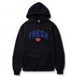 Sturniolo kolmikud Fresh Love Hoodie 2023 uue logoga pikkade varrukatega t&auml;navar&otilde;ivad meeste naiste kapuutsiga dressipluus Moodsad r&otilde;ivad M