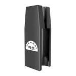 Kulmupliiatsi teritaja laia kasutusega kosmeetika tarvikud poleeritud Duck Bill kulmupliiatsiteritaja algajatele 5 must