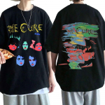 Briti rokkb&auml;nd The Cure In Between Days 1985 T-s&auml;rk Vintage Punk Gothic Unisex l&uuml;hikeste varrukatega T-s&auml;rk T&auml;navar&otilde;ivad L