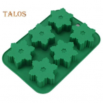 Koogi &scaron;abloon kuumakindel isetegemine keskkonnas&otilde;bralik kasulik fondant k&uuml;psis komm &scaron;okolaadi k&uuml;psetus silikoonvorm restoranile I