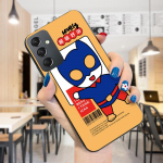 V&auml;rvitud mustriga telefoni&uuml;mbris P&otilde;rutuskindel pehmest silikoonist TPU kaitsev telefoni&uuml;mbris Samsungi kaanele Samsung A01