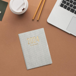 Planner M&auml;rkmiku p&auml;evik Igakuine professionaalse ajakirja kahepoolne kirjutamine must