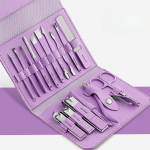 16 tk/1 komplekt K&uuml;&uuml;nek&auml;&auml;ride komplekt K&uuml;&uuml;nek&auml;&auml;ride pedik&uuml;&uuml;ri t&ouml;&ouml;riist Originaalsed kaasaskantavad koduehted naistele ja meestele 1 set sinine