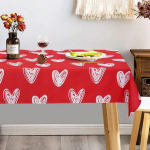 Emadep&auml;eva kangas veekindel ja m&auml;&auml;rdumisvastane loominguline printimine roosa tulbi laudlina lilleline &otilde;ues Nappe De Table 40-70cm