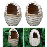 2 tk Linnumaja k&auml;sitsi valmistatud v&auml;liaia puur