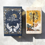 P&auml;ikesekuningriigi tarot, 12*7 cm maagiline teekond, kosmilise &uuml;levaate ennustamiskaardid, 86 tk kaardid j&auml;igas karbis unikaalne indie-taropakk