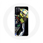 &Uuml;mbris Xiaomi Redmi Note 11s 5G Valentino Rossi number 46 mootorratta kiirusjuhi jaoks