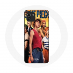 &Uuml;mbris Samsung Galaxy A03 Anime One Piece Luffy Plakatitegelaste Kunsti 1. hooaja jaoks
