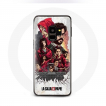&Uuml;mbris Samsung Galaxy S9 pluss La Casa De Papeli plakatipildi jaoks