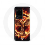 &Uuml;mbris Samsung Galaxy S20 Ultra Hunger Games Movie Logo jaoks