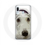 Coque pour Samsung Galaxy A20e L&eacute;vrier greyhound Race de chiens