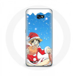 &Uuml;mbris Samsung Galaxy A8 2016 Anime One Piece Luffy Christmas Day 2023 jaoks