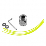 1 komplekt murutrimmeripea K&otilde;rge k&otilde;vadusega Roostekindel korrosioonivastane Stabiilne Silindriline murutrimmeripea Aed h&otilde;be