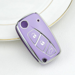 TPU auto klappv&otilde;tme korpuse kate FIAT 500 Panda Stilo Ducato Punto Doblo Bravo kaitstud hoidiku puldikoti tarvikutele valge