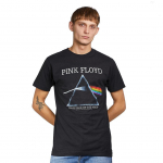 Pink Floyd Dark Side Of The Moon Distressed must unisex T-s&auml;rk S