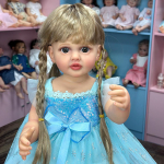 55 cm pestav viimistletud reborn nukk vasts&uuml;ndinud magava beebi nukud 3D naha mitmekihiline maalimine Girl
