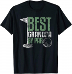 Parim vanaisa Isadep&auml;eva golfi Grandad Golfing Unisex T-s&auml;rk S