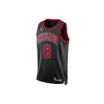 Jordan NBA hingav korvpallis&auml;rk F&auml;nniversioon 22-23 Chicago Bulls LaVine Nr. 8 Meeste Toppe Must DO9521-012 XL
