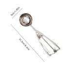 Roostevabast terasest j&auml;&auml;tiselussi vedru sangaga kartulipudru arbuusipalli lusikaga j&auml;&auml;tisevorm Kodu K&ouml;&ouml;gi tarvikud Vidinad M