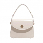 Trendikas nahast naiste k&auml;ekotid Retro kaenlaaluse &otilde;lakott Klapiga Disainer Naiste Crossbody kott Kvaliteetne must