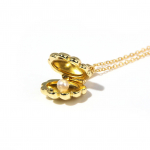 Anime Mermaid Melody Shell Pearl medaljon ripats kaelakee naisele armas pidu pulma ehted kaelakee kingitus talle