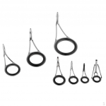 Erineva suurusega DIY silmavarraste paranduskomplekt Silver Frame Black Ring