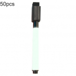 50 tk kustutatav magnetjoonistus kuiv tahvli markerid kustutuspliiatsi kirjatarbed 50pcs must