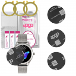 3x apgo MATTE h&uuml;briidne kaitseklaas, mis &uuml;hildub Watchmark Fashionwatch WKW10, painduv nanoklaas, suurep&auml;rane asendus karastatud klaasile, kriimustus