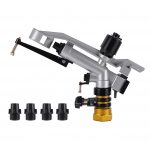 Long Spray Distance Sprinklers with 1.2  Female thread Gun Garden Farm Agriculture Irrigation Watering Nozzles Rain Gun Gift 4 Nozzle