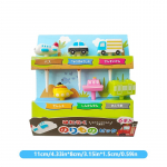 Auto Lennuk Toit Puuviljakorja Kahvel Toidukvaliteediga Plastikust Mini Laste Kook Puu Hambaork Bento L&otilde;unakarbi Decor Kahvel Magustoidu Kahvel as the picture