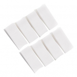 8 tk K&uuml;&uuml;nte Mini Kiilukujuline T&ouml;&ouml;riist Kosmeetiline K&auml;sn Sile Pealekandja Gradient K&uuml;&uuml;ned Pehme K&auml;sn valge