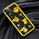 Pokemon Pikachu Cartoon Case Apple iPhone 14 13 11 12 Pro 7 XR X XS Max 8 Plus 6 6S SE 2022 13Pro Black Soft Phone Funda jaoks iPhone 14 Plus